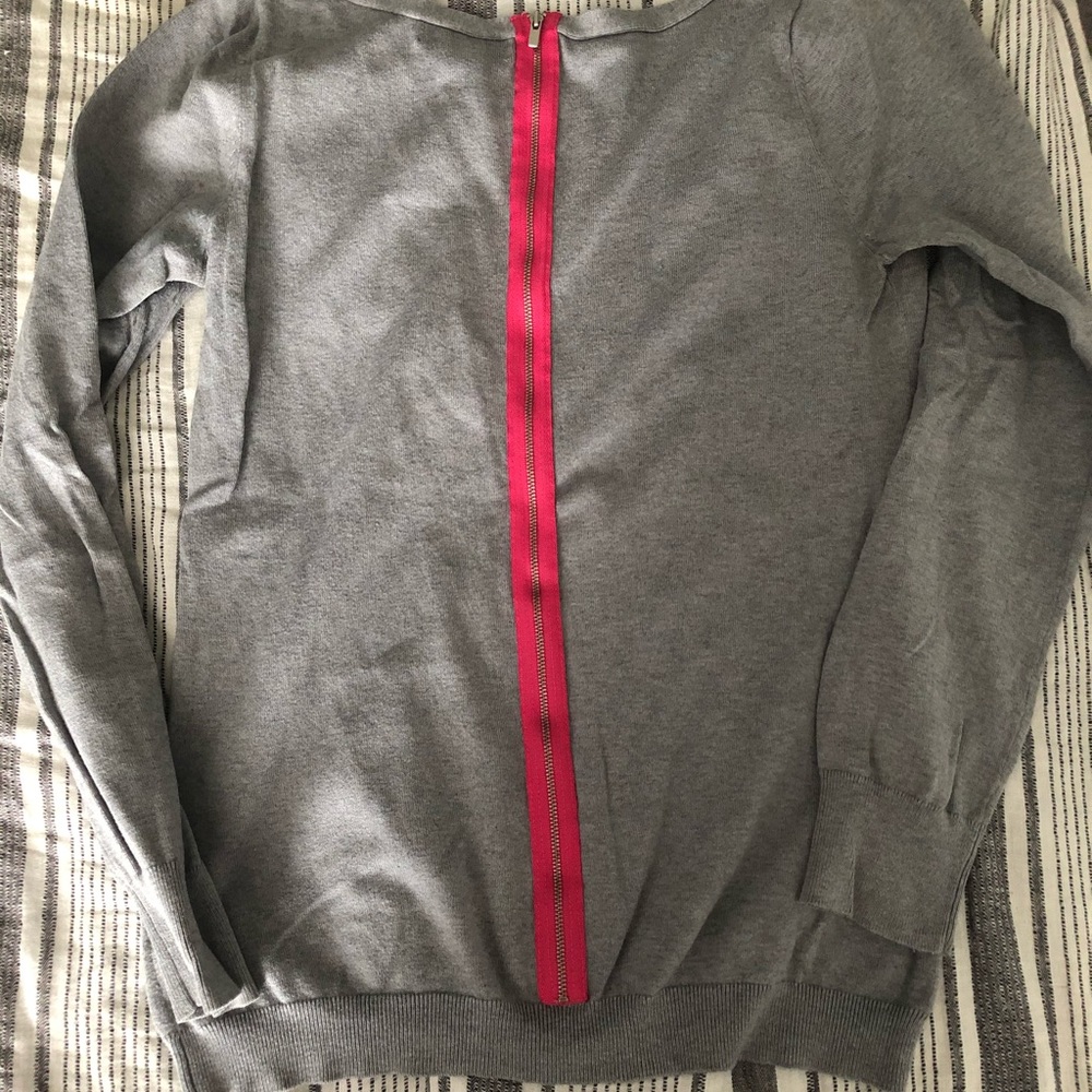 Banana Republic zip back sweater